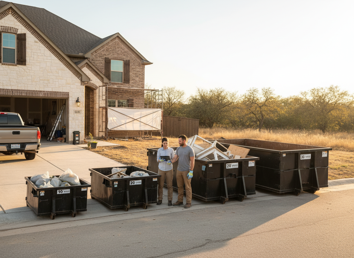 How to Size a Dumpster for a McKinney Home Renovation Project