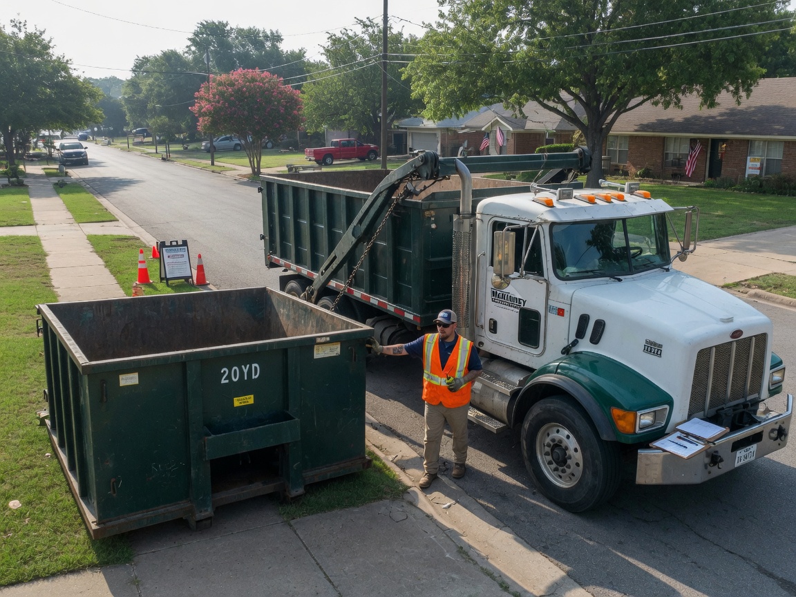 Dumpster Rental in The Colony